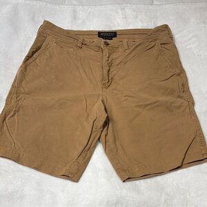 American Eagle Outfitters Men’s Brown Flat Front Chino Shorts